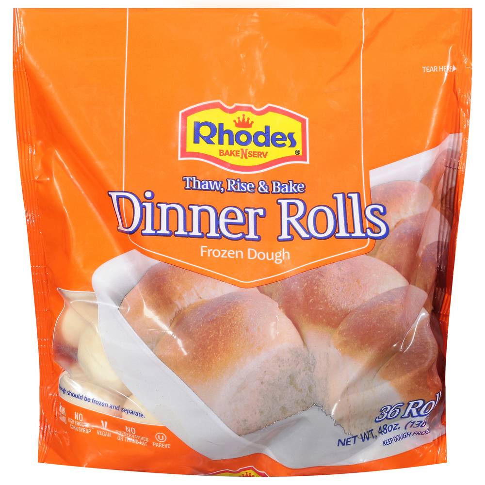 Rhodes Thaw Rise & Bake Yeast Dinner Roll (3 lbs, 36 ct)