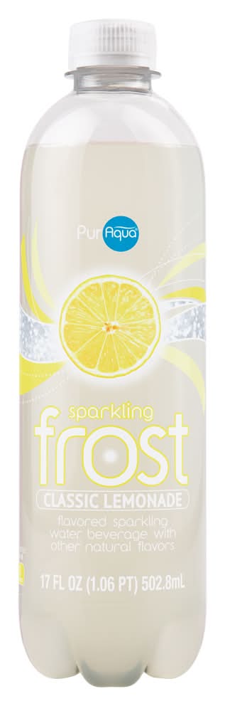 PurAqua Sparkling Frost Water, Classic Lemonade (17 fl oz)