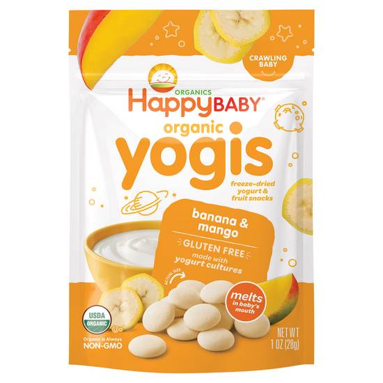 Happybaby Organic Banana & Mango Yogis