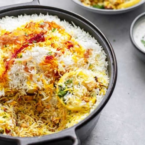 Vegetable Dum Biryani