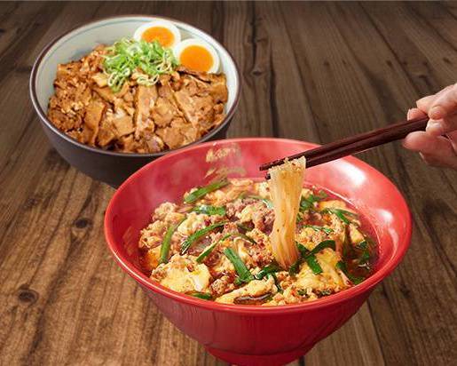 【お得な辛麺＆焼豚丼セット】辛麺 Spicy Noodles & Grilled Pork Bowl Set