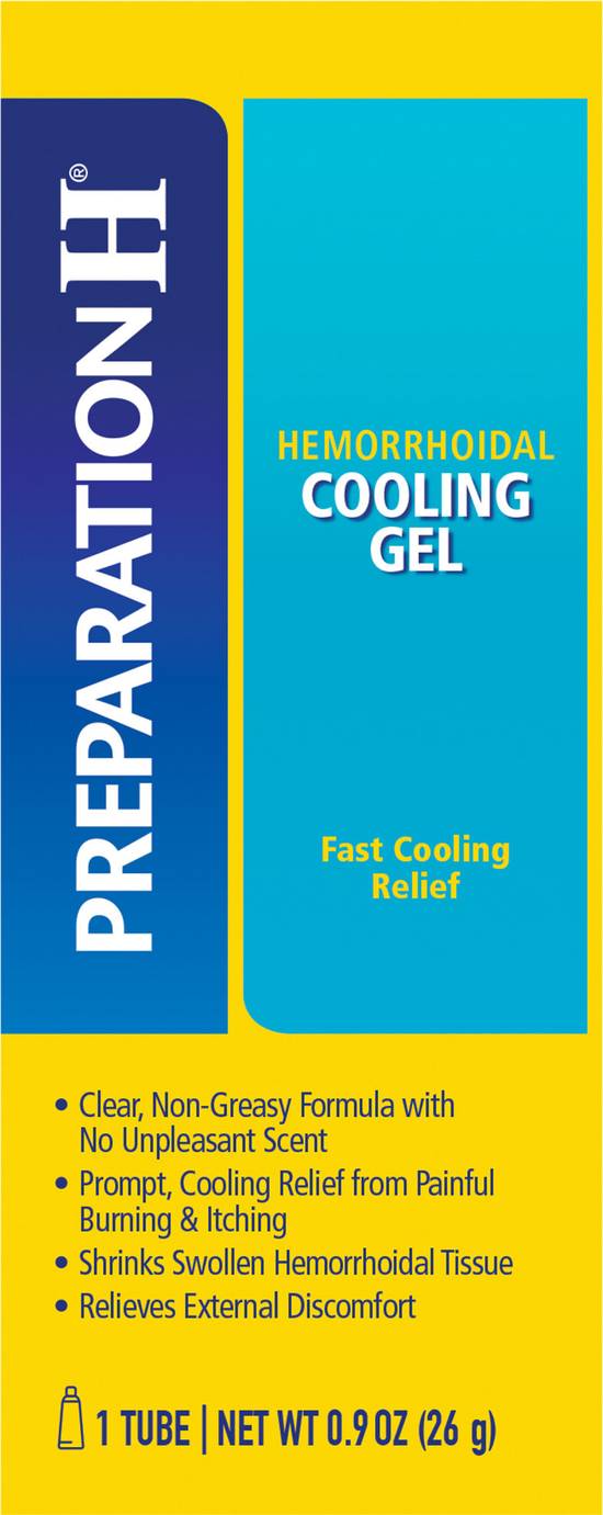 Preparation H Hemorrhoidal Cooling Gel