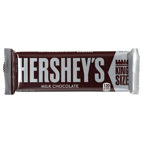 Hersheys Chocolate Bar King Size 2.6oz