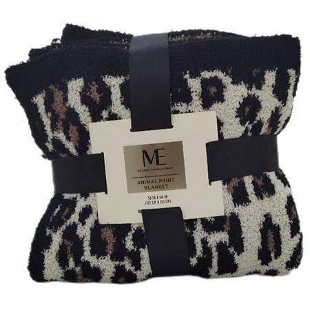 Modern Expressions Soft Blanket, Black