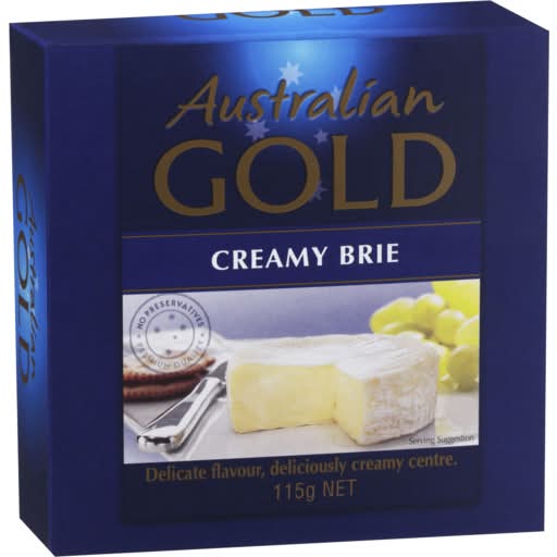 Australian Gold Creamy Brie Cheese (115g)