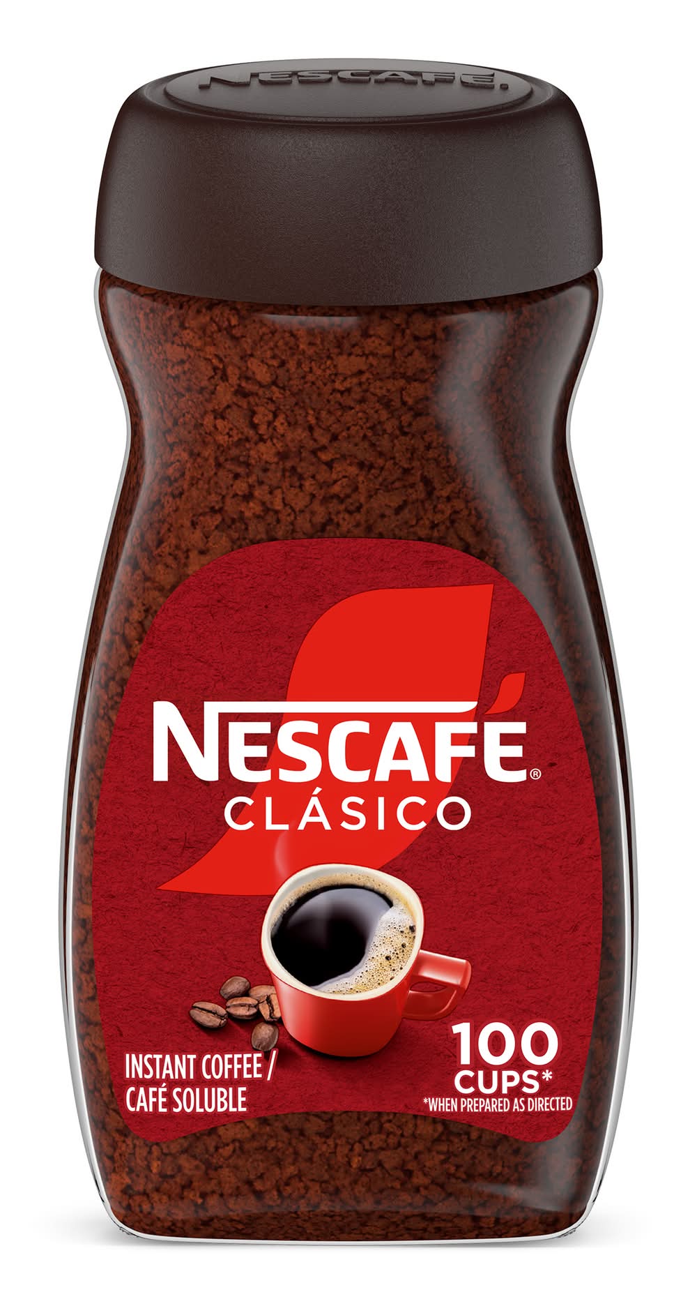 Nescafé Clásico Dark Roast Instant Coffee (7 oz)