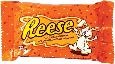 Hershey's Milk Chocolate and Peanut Butter Easter Egg (34 g)