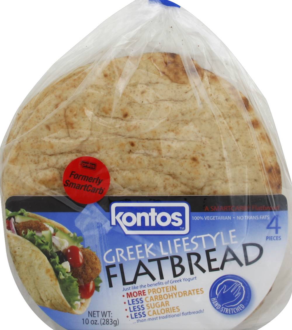 Kontos Greek Style Flat Bread (10 oz)