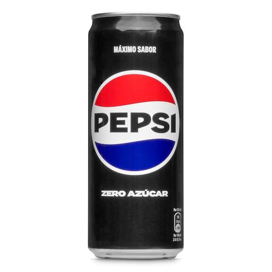 Refresco de cola zero Pepsi lata 33 cl