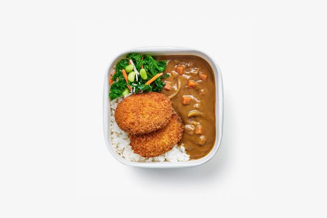 Pumpkin Katsu Curry Rice