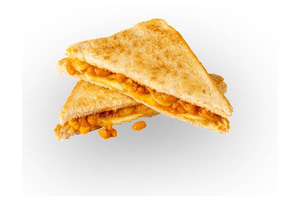 Cheese & Masala Beans Toastie