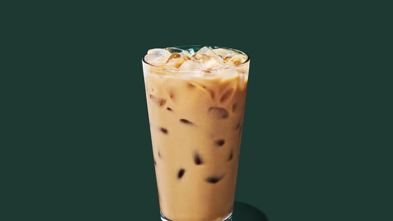 Iced Caramel Protein Latte