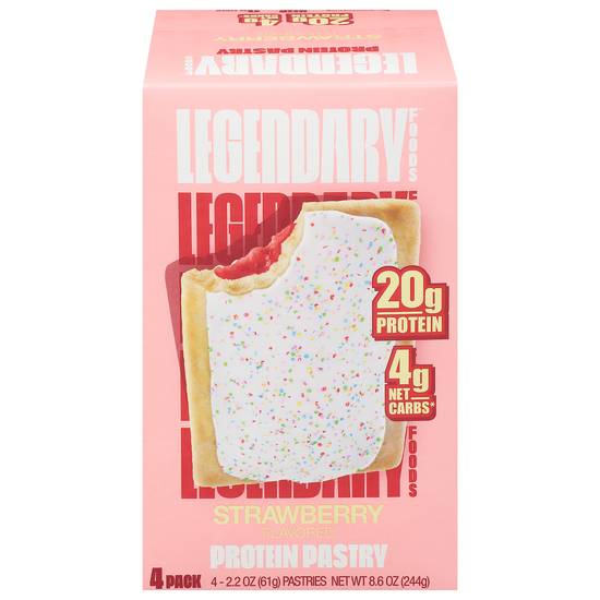 Legendary Foods Protein Pastrstrawberry Flavored Protein Pastry (4ct)