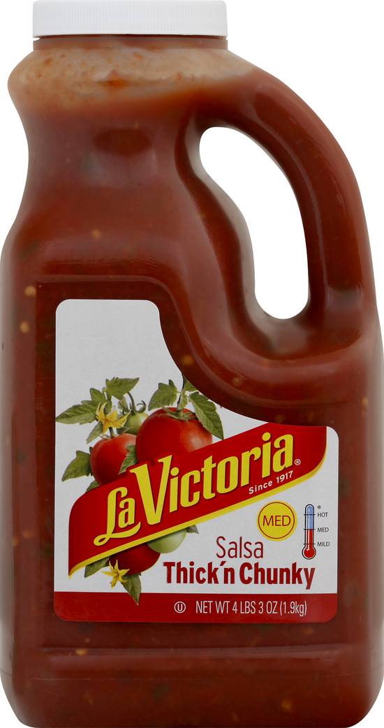 La Victoria Medium Thick 'N Chunky Salsa | Delivery Near You | Uber Eats