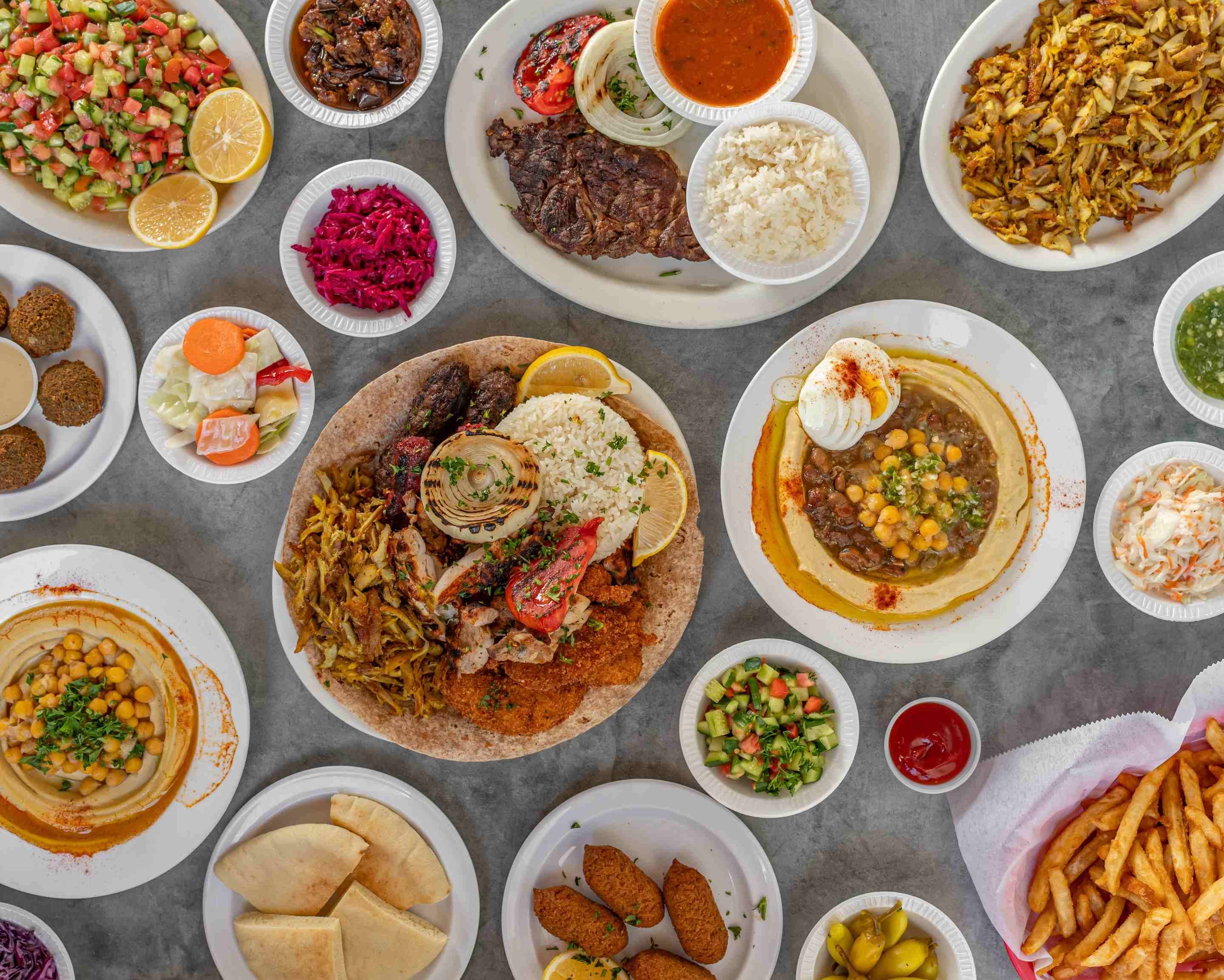 Order Hummus Achla Mediterranean Restaurant Menu Delivery【Menu