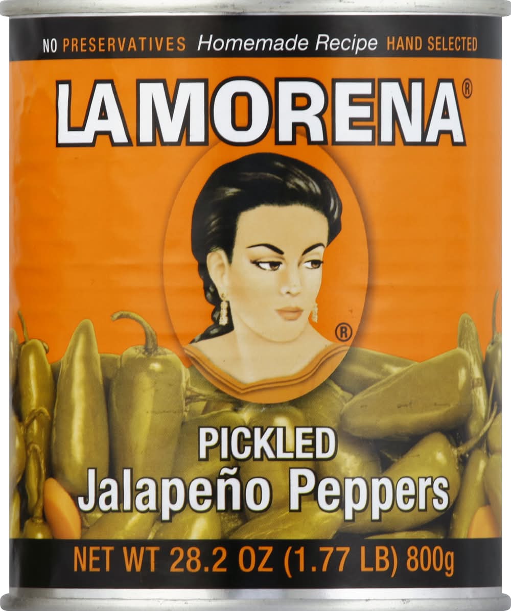 La Morena Pickled Jalapeno Peppers (28.2 oz)