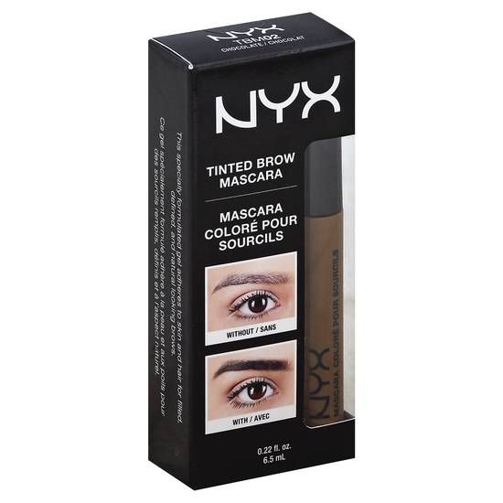 Nyx Professional Makeup Tinted Brow Mascara, Chocolate