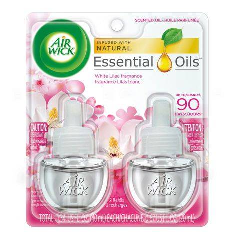 Air wick huiles parfumées (2 x 21 ml) - scented oil refills magnolia &cherry blossom (2 units x 20 ml)