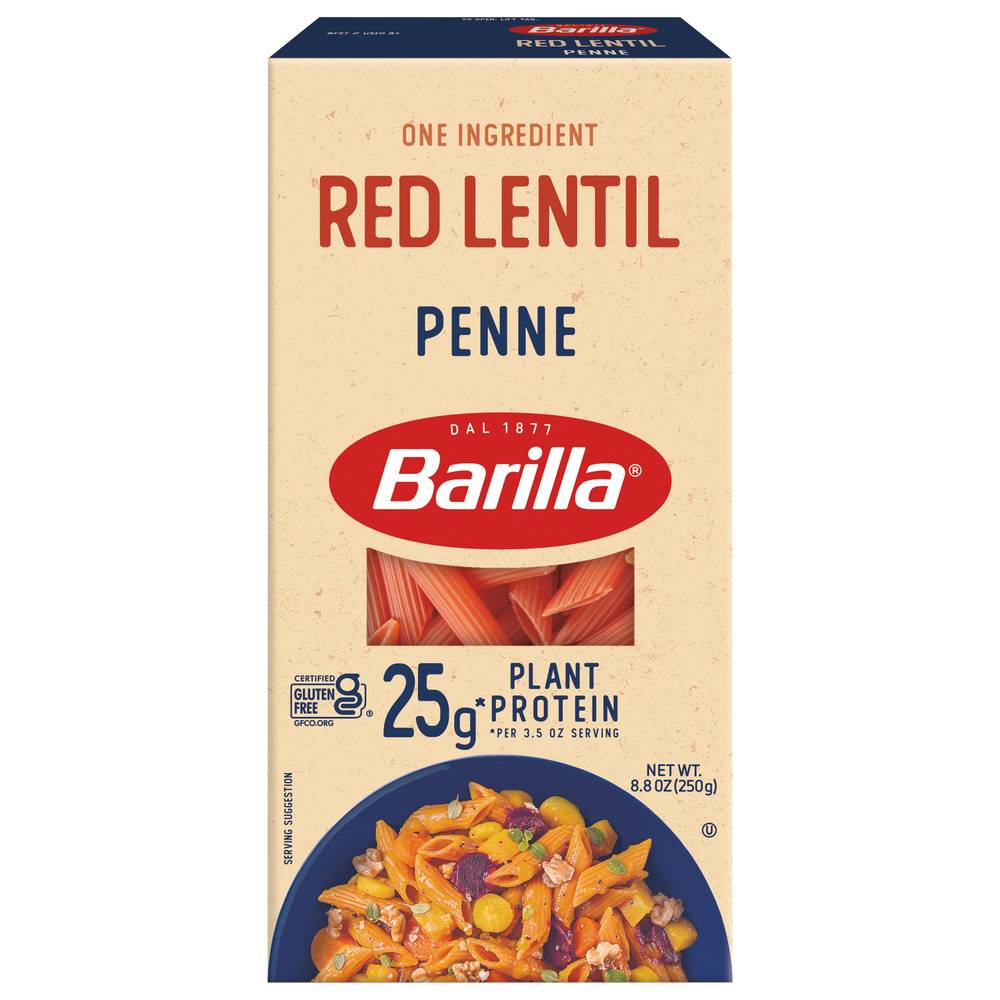 Barilla Red Lentil Penne Pasta (8.8 oz)