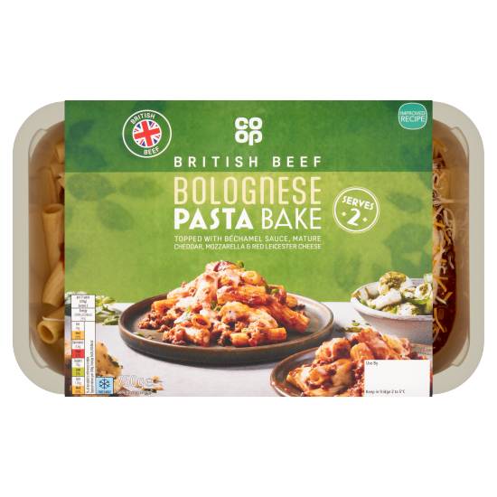 Co-Op Bolognese Pasta Bake 750g (serves 2)