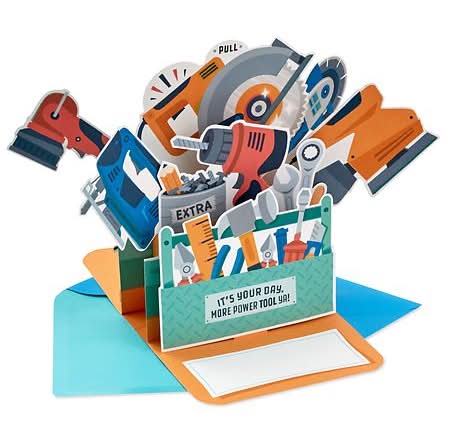 Hallmark Father's Day Funny Pop Up Card (Power Tools), S3 - 1.0 ea