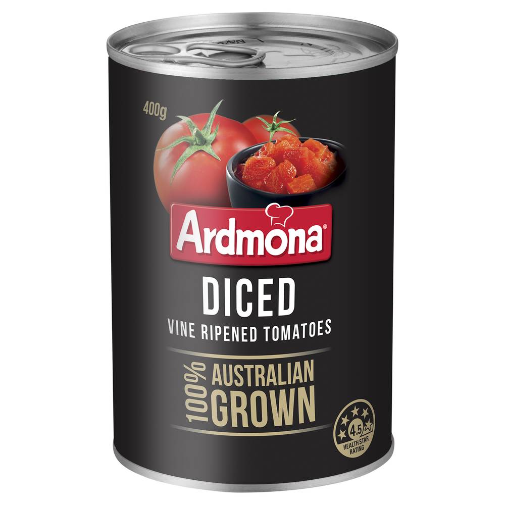Ardmona 100 Australian Grown Diced Vine Ripened Tomatoes Delivery Near