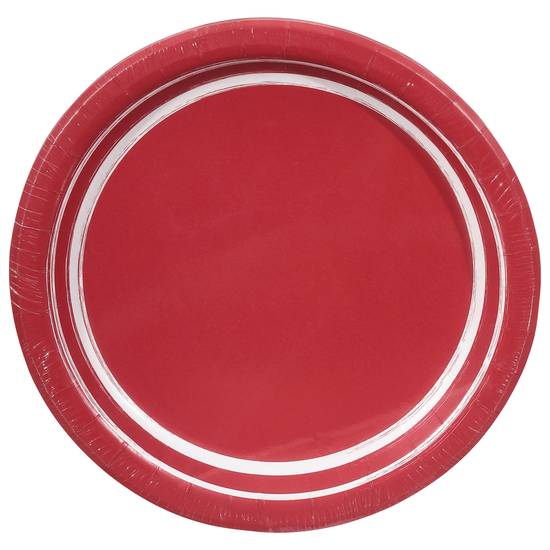 Sensations 8.75 Inch Classic (10 ct ) (red)