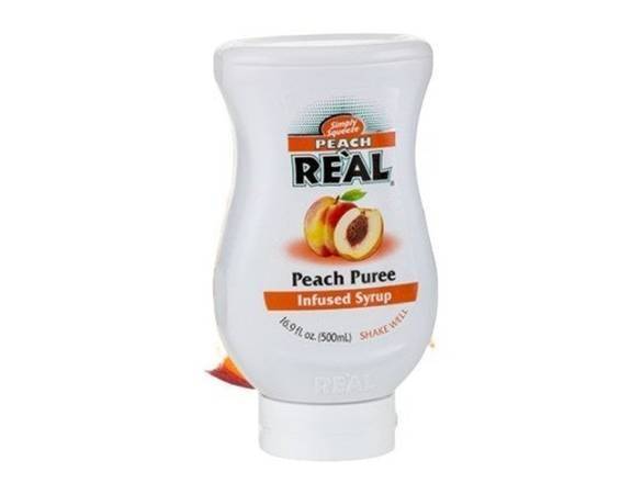 Reàl Peach Puree Infused Syrup (16.9 fl oz)