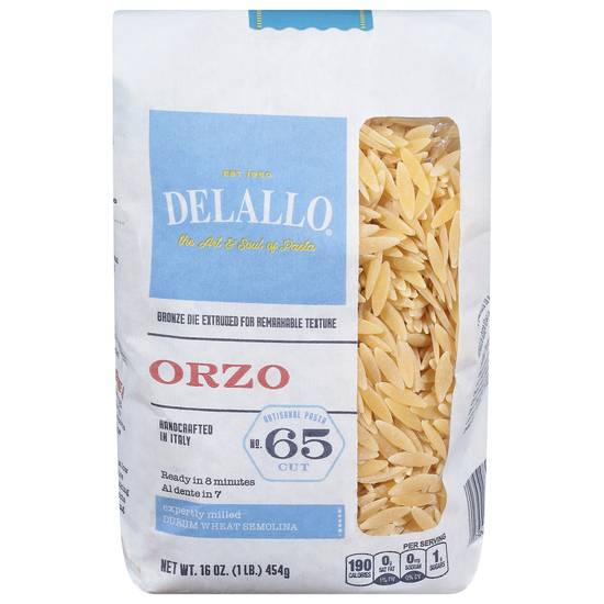 Delallo No. 65 Cut Orzo