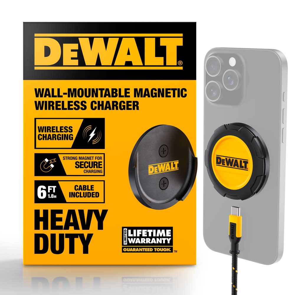 DEWALT Type C USB-A Wireless Charger