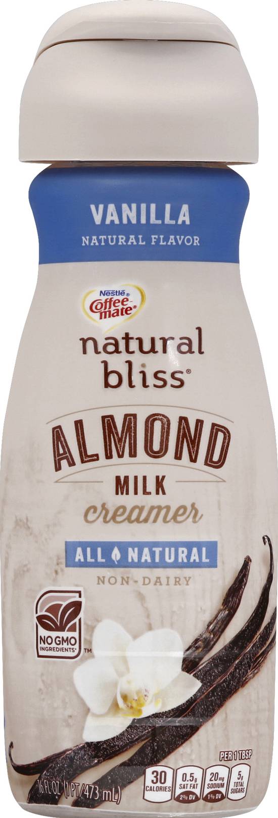 Coffee Mate Natural Bliss Vanilla Almondmilk Creamer
