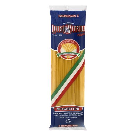 Luigi Vitelli 9 Spaghettini Pasta