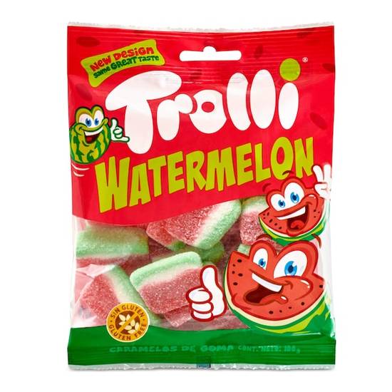 Golosinas sandía Trolli bolsa 100 g