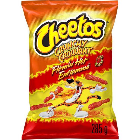 Cheetos Crunchy Flamin' Hot Chips (285 g)