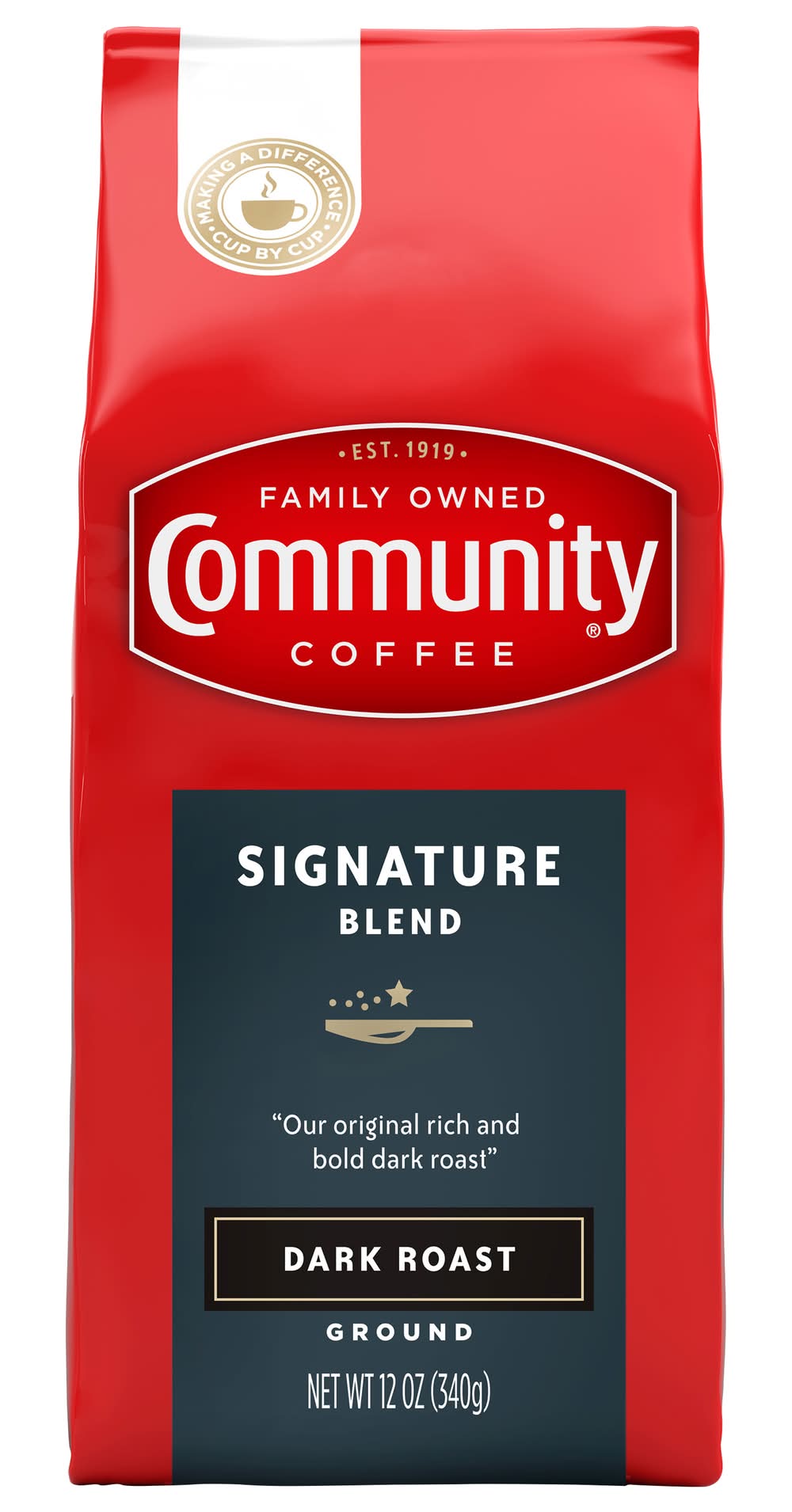 Community Signature Dark Roast Ground Coffee (12 oz)