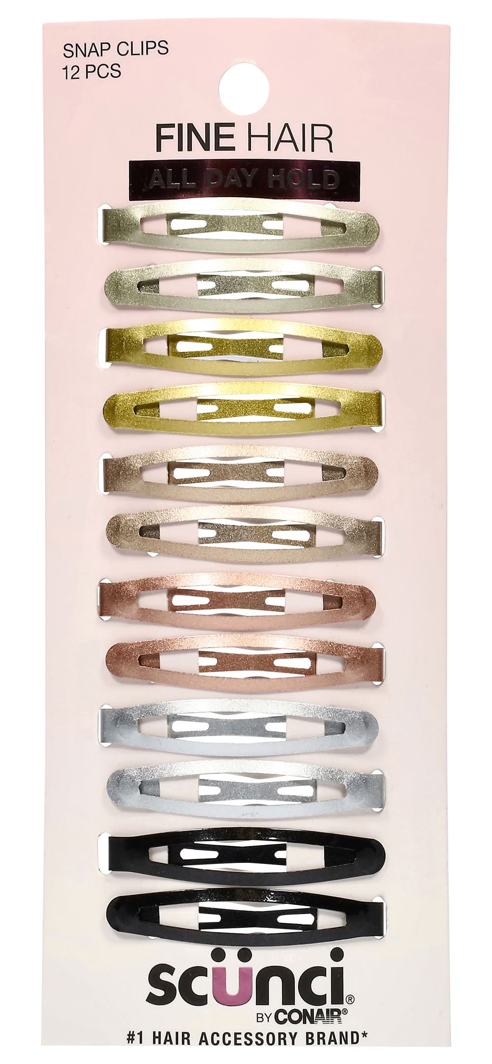 Scunci Hair Clips (100 g, 12 ct)