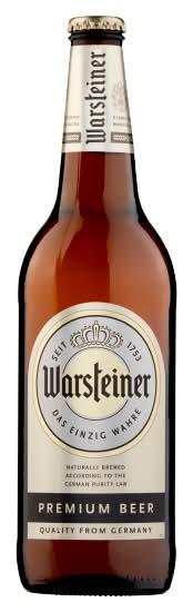 Warsteiner Premium German Lager Beer Bottle (0.66L)