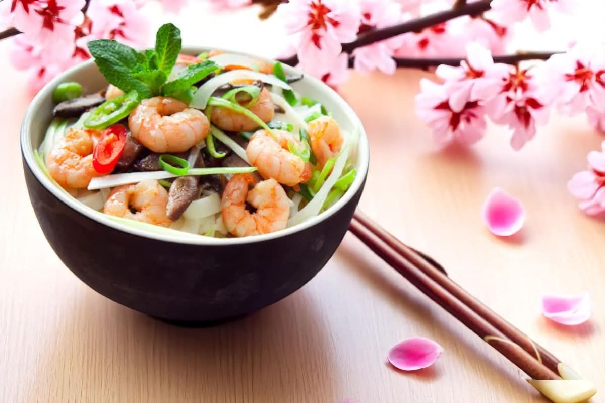 Salade thaï crevette🥗 🍤