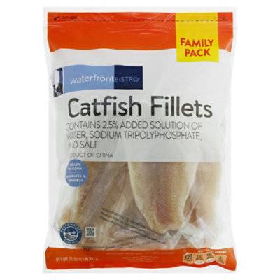 Waterfront Bistro Catfish Fillets Family pack (32 oz)
