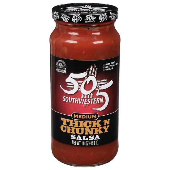505 Southwestern Medium Thick 'N Chunky Salsa (16 oz)