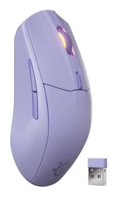 SteelSeries Rival 3 Wireless Gaming Mouse, Lavender