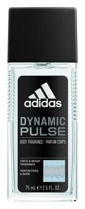 Adidas Dynamic Pulse Body Fragrance, Fresh-Woody, Men (75 ml)