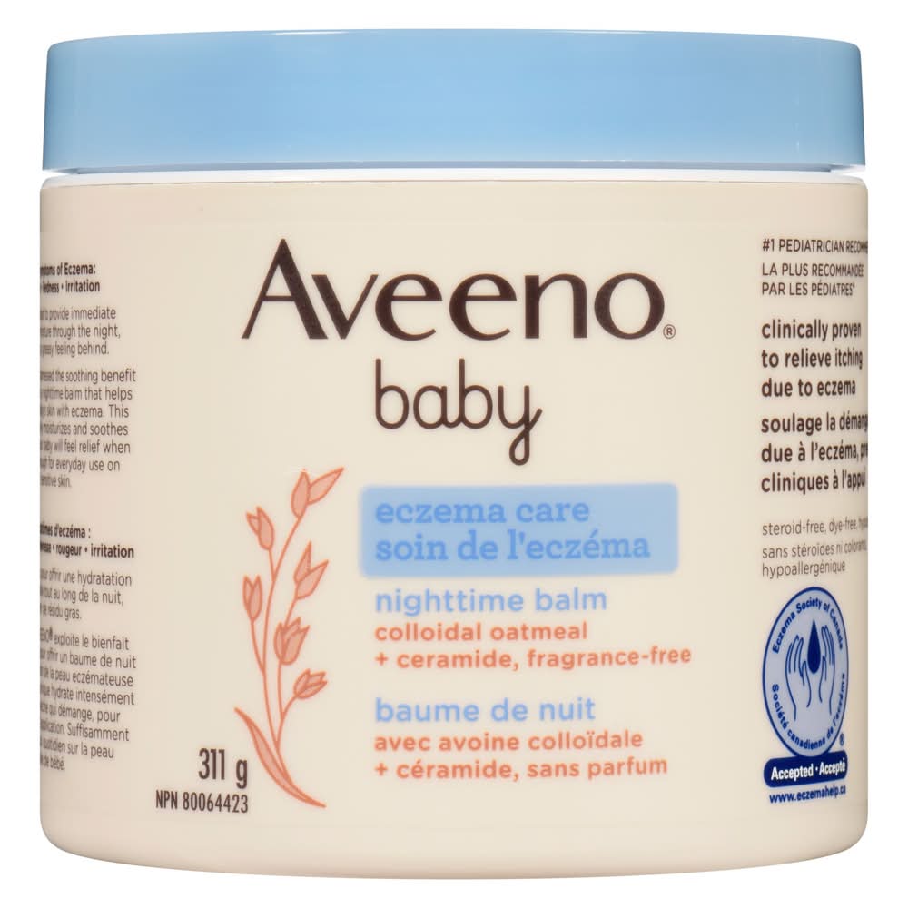 Aveeno baby baume hydratante soin de l'eczéma (311g) - eczema care moisturizing balm (311 g)