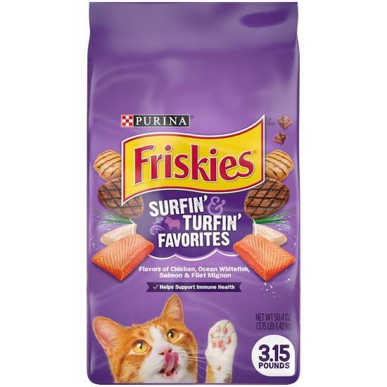 Friskies Cat Food Surfin' & Turfin' Favorites (50.4 oz)