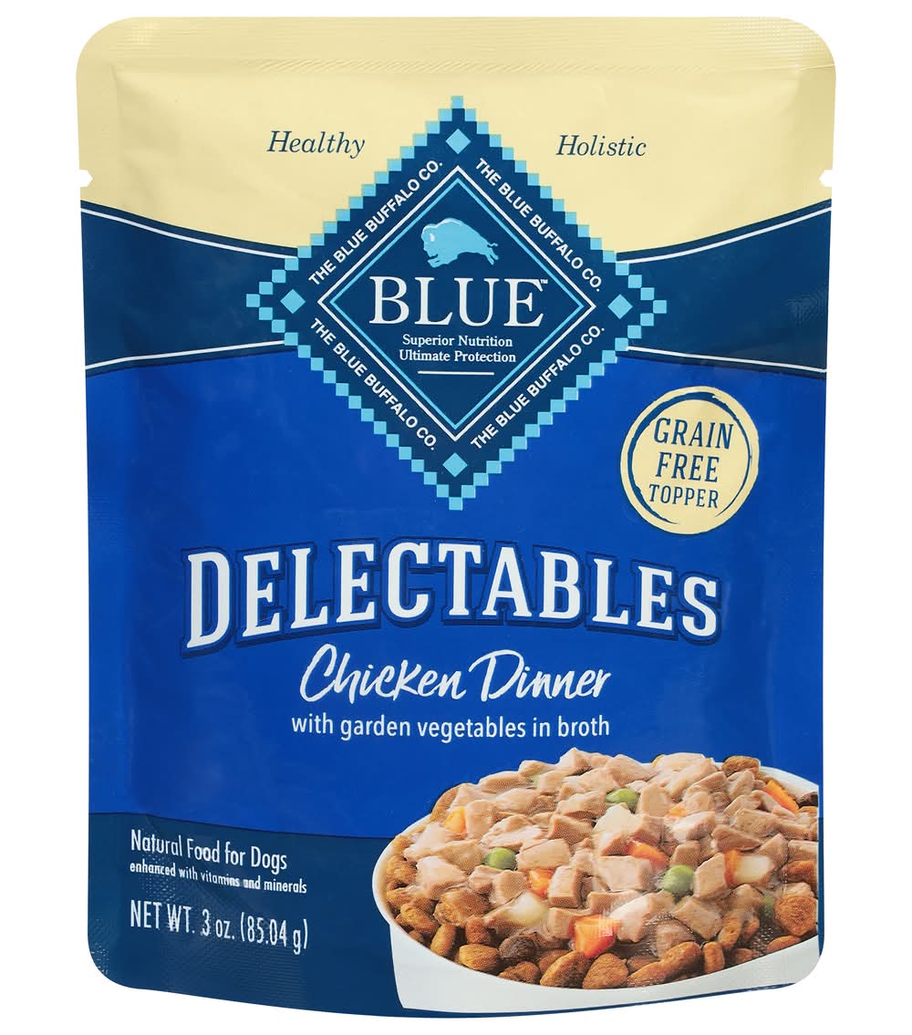 Blue Buffalo Blue Delectables Chicken Dinner Dog (3 oz)