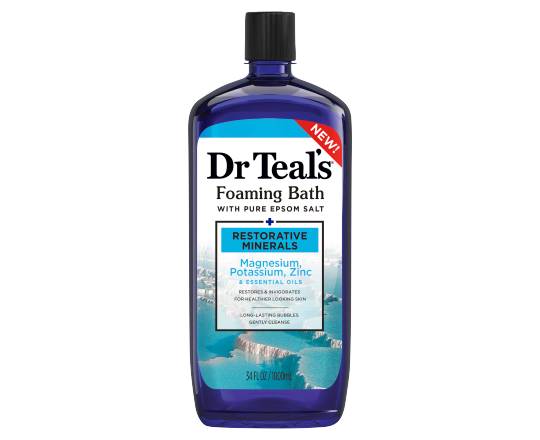 Dr Teal's Foaming Bath Restorative Minerals With Magnesium, Potassium (34 fl oz)