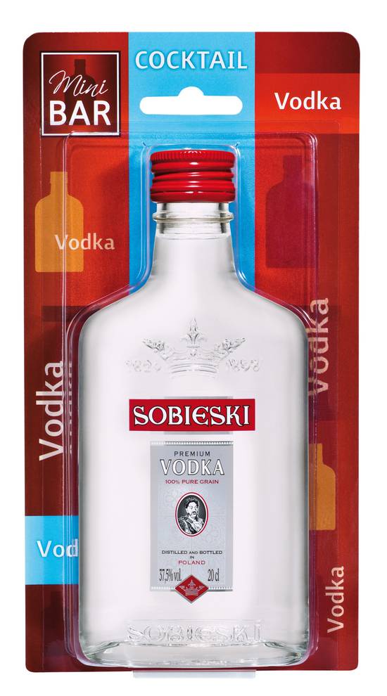 Sobieski - Blister de vodka (200 ml)
