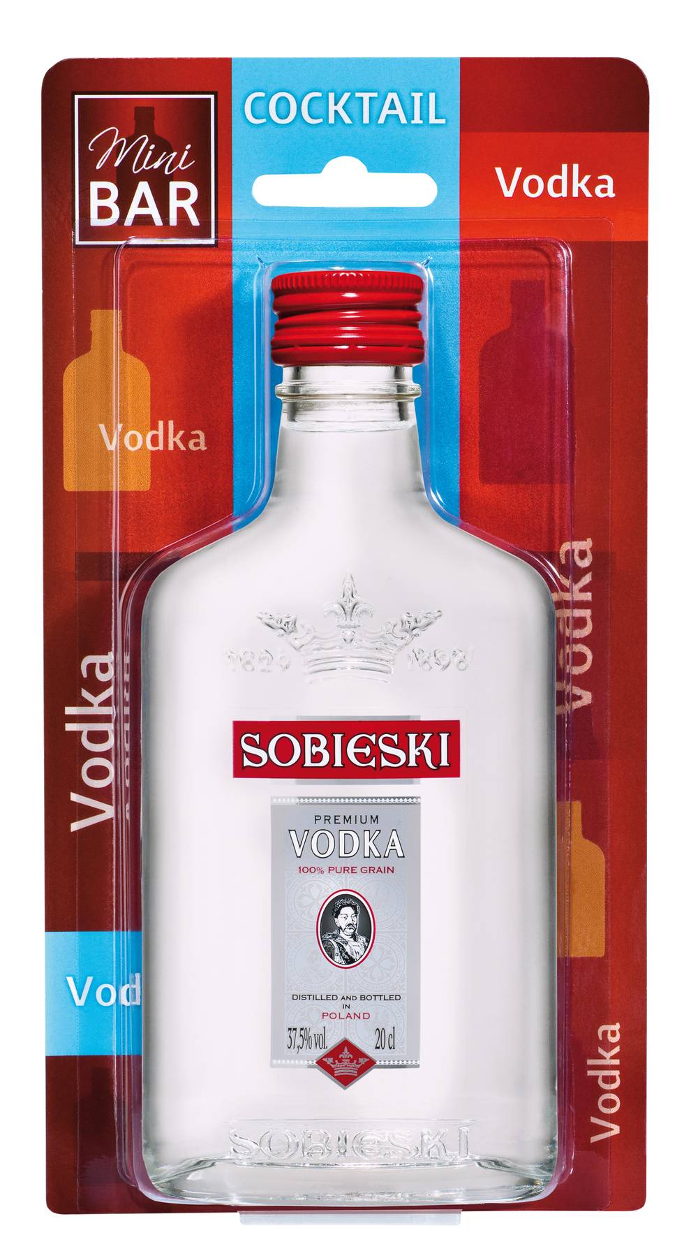 Sobieski - Blister de vodka (200ml)