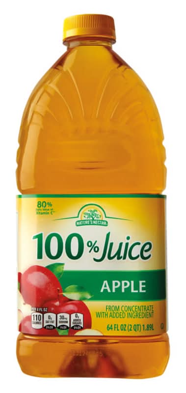 Nature's Nectar 100% Apple Juice