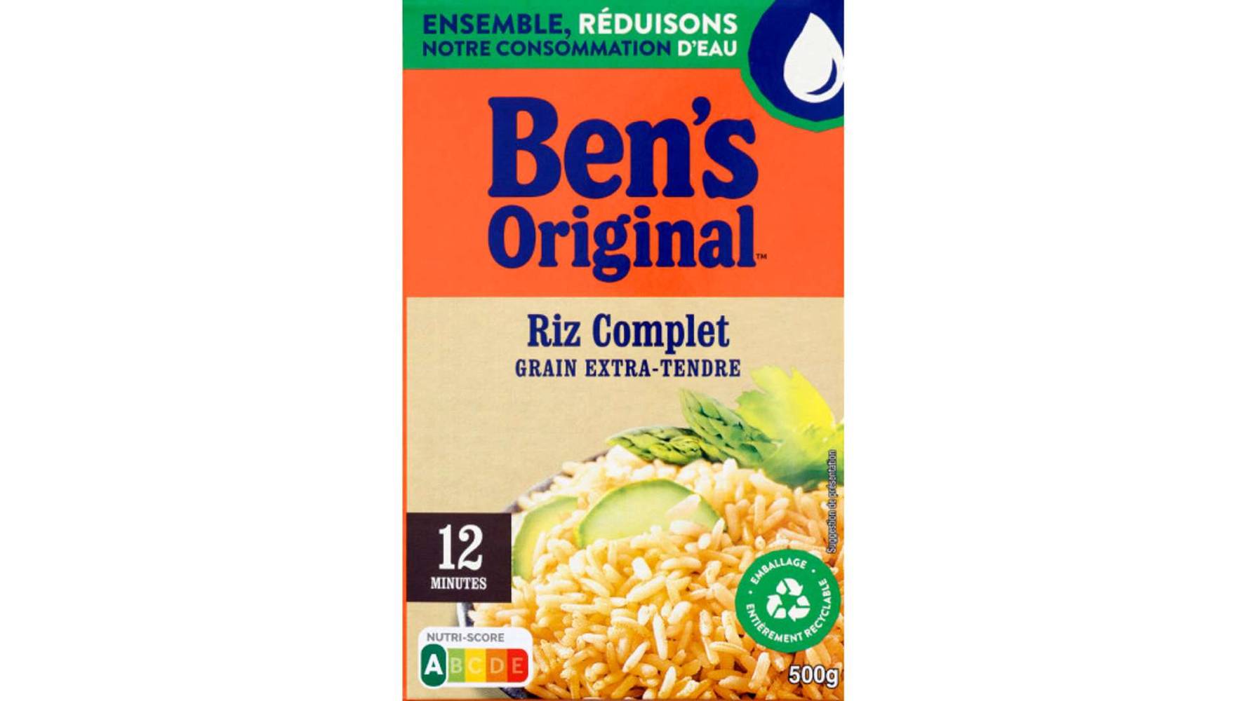 Ben's Original - Riz complet grain extra-tendre